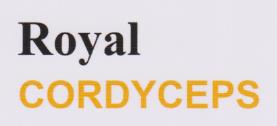 ROYAL CORDYCEPS (and logo) trademark logo