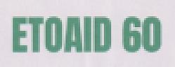 ETOAID 60 (and logo) trademark logo