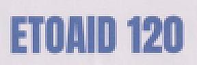 ETOAID 120 (and logo) trademark logo