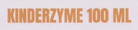 KINDERZYME 100 ML (and logo) trademark logo