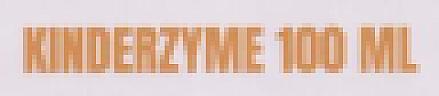 KINDERZYME 100 ML (and logo) trademark logo
