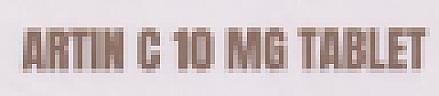 ARTIN C 10 MG (and logo) trademark logo