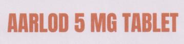 AARLOD 5 MG (and logo) trademark logo