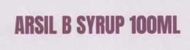 ARSIL B SYRUP 100ML (and logo) trademark logo