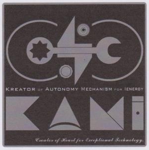 KREATOR OF AUTONOMY MECHANISM FOR IENERGY (and logo) trademark logo