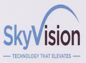 SKYVISION (and logo) trademark logo