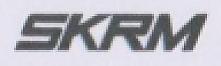 SKRM (and logo) trademark logo