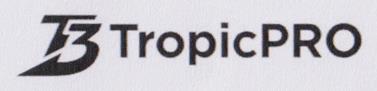 T3 TropicPRO (and logo) trademark logo
