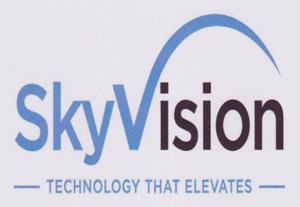 SKYVISION (and logo) trademark logo