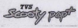 TVS SCOOTY PEP+ (and logo) trademark logo