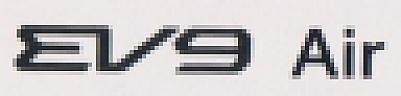 EV9 Air (and logo) trademark logo