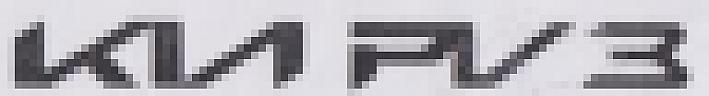 KIA PV3 (and logo) trademark logo