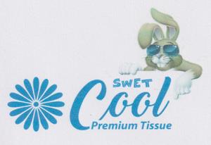 SWET COOL PREMIUM (and logo) trademark logo