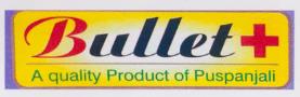 Bullet+ (and logo) trademark logo