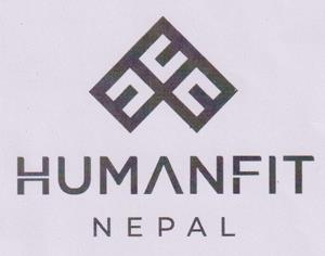 HUMANFIT NEPAL (and logo) trademark logo