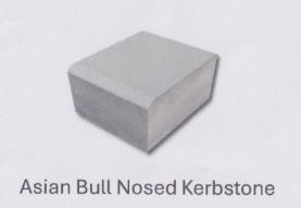 ASIAN BULL NOSED KERBSTONE (and logo) trademark logo
