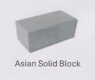 ASIAN SOLID BLOCK (and logo) trademark logo