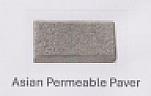 ASIAN PERMEABLE PAVER (and logo) trademark logo
