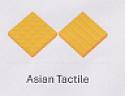 ASIAN TACTILE (and logo) trademark logo