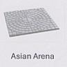ASIAN ARENA (and logo) trademark logo