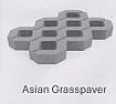 ASIAN GRASSPAVER (and logo) trademark logo
