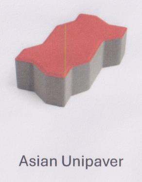 ASIAN UNIPAVER (and logo) trademark logo