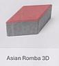 ASIAN ROMBA 3D (and logo) trademark logo