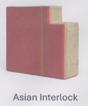 ASIAN INTERLOCK (and logo) trademark logo