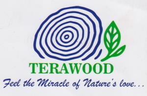TERAWOOD (and logo) trademark logo