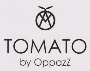 TOMATO BY OPPAZZ (and logo) trademark logo