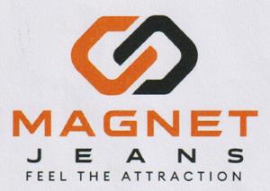 MAGNET JEANS (and logo) trademark logo