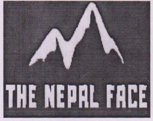 THE NEPAL FACE (and logo) trademark logo