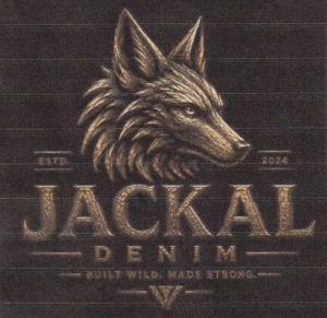 JACKAL DENIM (and logo) trademark logo