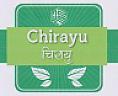 H2F CHIRAYU (and logo) trademark logo