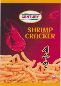 CENTURY SHRIMP CRACKER (and logo) trademark logo