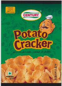 CENTURY CHICKEN POTATO CRACKER (and logo) trademark logo