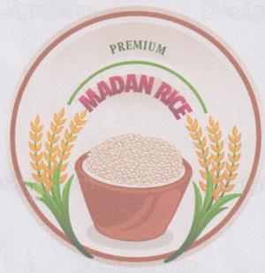 MADAN RICE (and logo) trademark logo