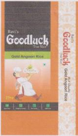 RAVI'S GOODLUCK (and logo) trademark logo