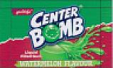 CENTER BOMB WATERMELON FLAVOUR (and logo) trademark logo