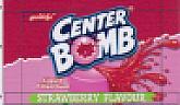 CENTER BOMB STRAWBERRY FLAVOUR (and logo) trademark logo
