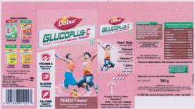 DABUR GLUCOPLUS-C (and logo) trademark logo