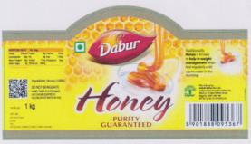 DABUR HONEY (and logo) trademark logo