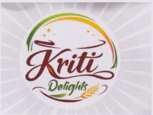 KRITI DELIGHTS (and logo) trademark logo