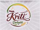KRITI DELIGHTS (and logo) trademark logo