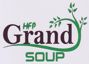 H.F.P GRAND (and logo) trademark logo