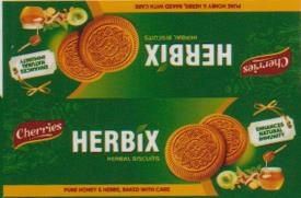 CHERRIES HERBIX (and logo) trademark logo