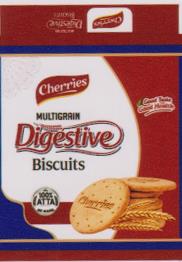 CHERRIES DIGESTIVE (and logo) trademark logo