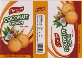 CHERRIES COCONUT CROWN (and logo) trademark logo