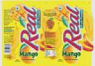 REAL FRUIT POWER MANGO REAL FRUIT GOODNESS (and logo) trademark logo