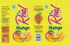 REAL FRUIT POWER MANGO (and logo) trademark logo